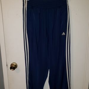 Adidas Navy breakaway pants Men's Medium